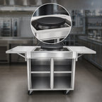Thumbnail image #3 for Evo Centric 20E Stainless Steel Display Service Cart