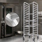 Thumbnail image #3 for Channel Manufacturing 425AN-HD Nesting End-Load Aluminum Bun Pan Rack, 9-Pan, 21 x 26 x 36 Inches