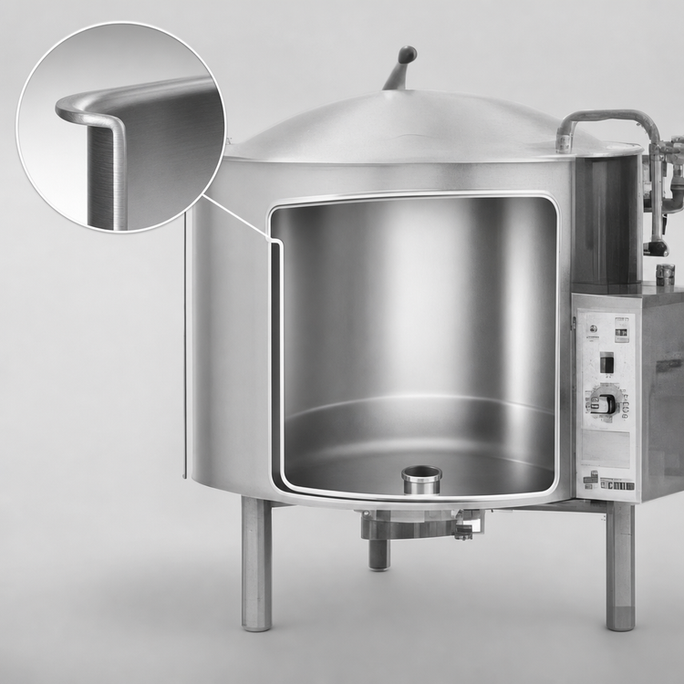 Product image #3 for Legion LGB-15F Low-Profile Stationary 15-Gallon Gas-Fired Self-Contained Kettle
