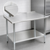 Thumbnail image #3 for Eagle Budget Series 30 Inch x 24 Inch 430 Stainless Steel Work Table with 1-1/2 Inch Rear Up-Turn and Undershelf