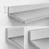 Thumbnail image #3 for Advance Tabco VCTF-243 36-Inch x 25-Inch Stainless Steel Countertop with 5-Inch Backsplash