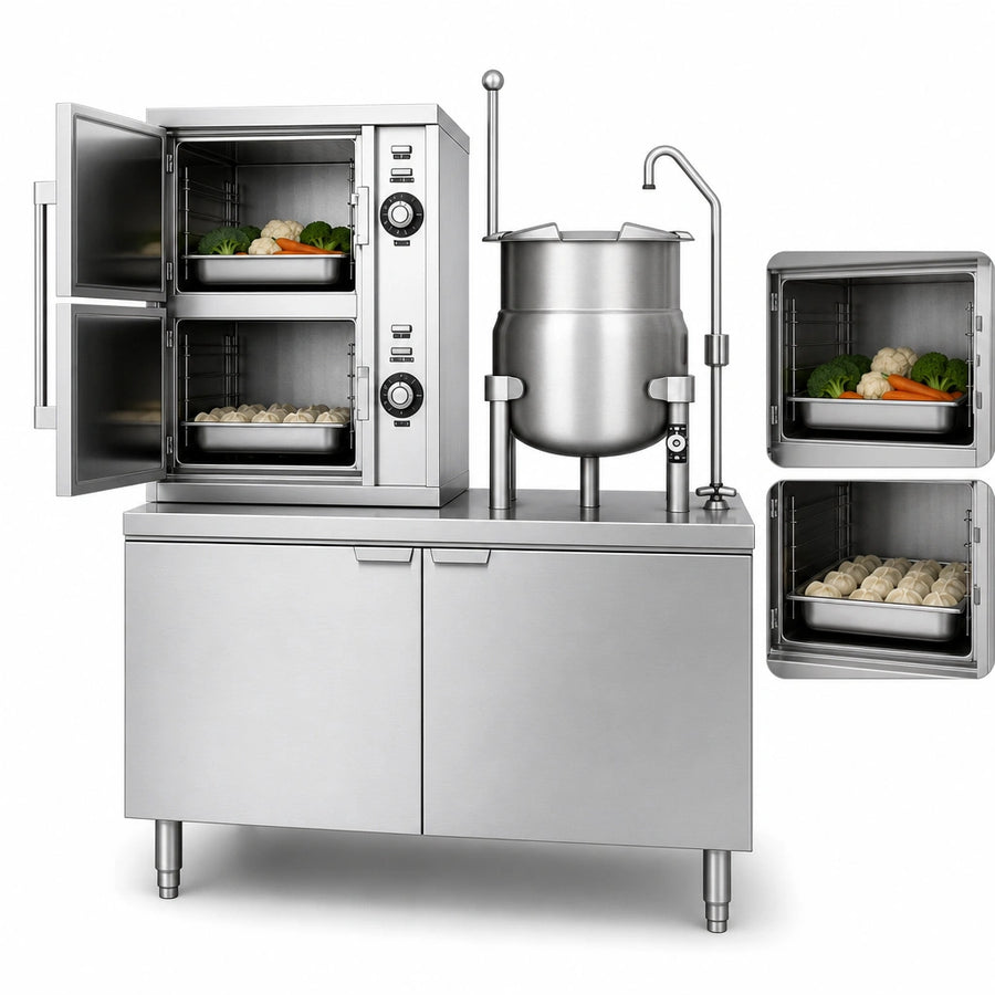 Two Compartment Steamer