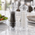 Thumbnail image #3 for Clear Acrylic Salt & Pepper Mill/Shaker Set, 6-Inch