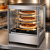 Thumbnail image #3 for Doyon Countertop Hot Food Display Case with Rotating Three-Tier Rack, 3-Pizza Capacity