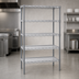Thumbnail image #3 for Eagle Valu-Master 5-Tier Stationary Wire Starter Shelving Unit, 36
