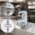Thumbnail image #3 for T&S Brass B-2703 Single Lever Deck Mount Faucet with 4-Inch Deck Plate and 2.2 GPM Aerator