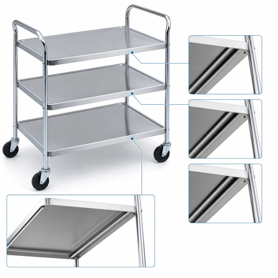 Reinforced Stainless Shelves