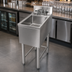 Thumbnail image #4 for BK Resources 12-Inch Wide Underbar Dump Sink with 10