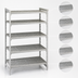 Thumbnail image #4 for Cambro Camshelving Premium 5-Shelf Vented Stationary Starter Unit, 24