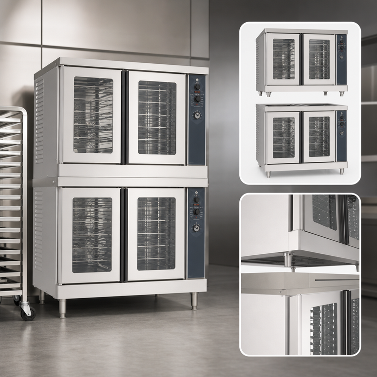 Product image #3 for Wolf WC44GD Full-Size Double-Deck Standard Depth Gas Convection Oven