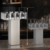 Thumbnail image #3 for Perlick Extra High 4-Faucet Glycol-Cooled Countertop Tee Draft Beer Tower, Stainless Steel