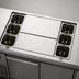 Thumbnail image #3 for Top Shelf 48-Inch Underbar 6-Bottle Bottle Well and Ice Chest Cover Assembly