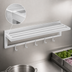 Thumbnail image #3 for All-Welded Tubular Aluminum Wall Shelf, 36 x 18 Inches