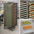 Thumbnail image #4 for Cambro Camshelving Ultimate Full-Size Mobile Sheet Pan Rack, 1-1/2-Inch Rail Spacing, Factory Assembled, Plastic Casters