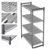 Thumbnail image #3 for Cambro Camshelving Basics Plus 4-Tier Stationary Starter Unit, 60