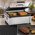 Thumbnail image #3 for Waring Commercial Dual-Surface Countertop Panini Grill with 14-1/2 x 11 Inch Cast Iron Cooking Surface