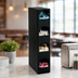 Thumbnail image #3 for Dispense-Rite 4-Section Packeted Condiment Organizer, Black Polystyrene, Countertop