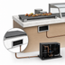 Thumbnail image #3 for Hatco Built-In Hot/Cold Simulated Stone Shelf, 24 x 18 In. Usable Surface, Remote Refrigeration, Flush-Mount