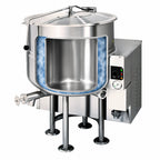 Thumbnail image #3 for Cleveland Range KGL60 60-Gallon Stationary Gas Kettle, 2/3 Steam Jacket, 316 Stainless Steel Interior
