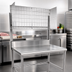 Thumbnail image #3 for John Boos Stainless Steel Table-Mount Meat Boat Rack, 60 x 12 x 25 Inches