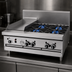 Thumbnail image #3 for Garland GF Starfire Pro 36-Inch Gas Restaurant Range with Modular Top, 4 Open Burners and 12-Inch Thermostatic Griddle
