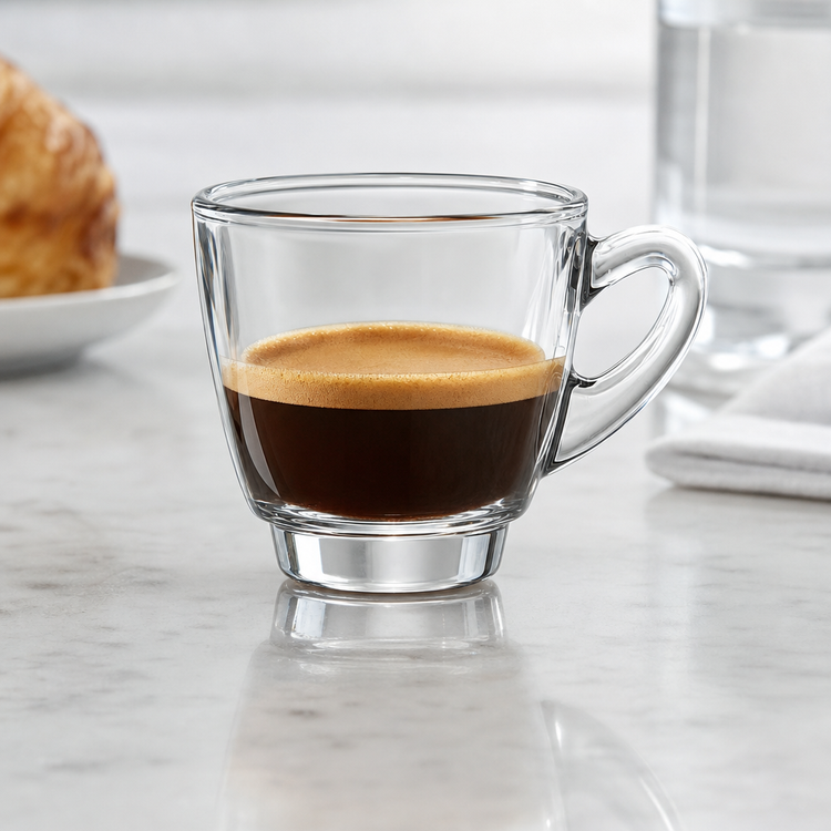 Product image #4 for Ocean Kenya Clear Glass Espresso Cup, 2 oz., 6 Dozen Case Pack