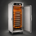 Thumbnail image #3 for hotLOGIX HL5-14 1-Compartment 3/4 Height Insulated Heated Holding Cabinet with Solid Door, 28 Pan Capacity