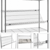 Thumbnail image #3 for Metro Super Erecta 48-Inch x 18-Inch Chrome Plated Additional Slanted Wire Shelf for Merchandiser/Dispenser Racks