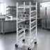 Thumbnail image #4 for Channel Manufacturing Aluminum Glass Rack Dolly for 20 x 20 Racks, 8-Slot