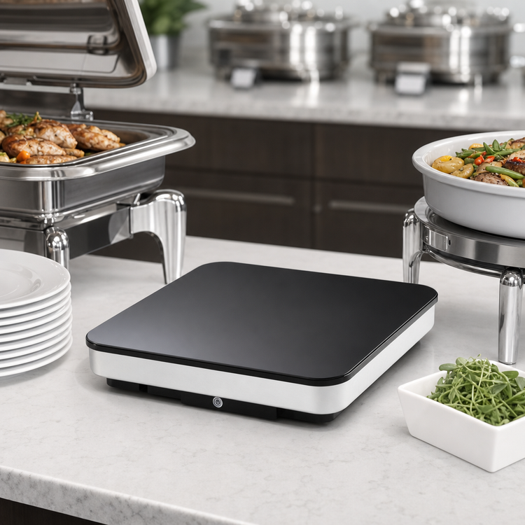 Product image #3 for Vollrath Mirage® Countertop Induction Buffet Warmer, 16-1/16 Inch Square, 300W