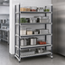 Thumbnail image #3 for Cambro Camshelving Elements XTRA 5-Tier Stationary Starter Unit, 24 x 54 x 64 Inches, Vented, Speckled Gray