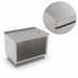 Thumbnail image #3 for John Boos Open Front Cabinet Base Work Table with 14-Gauge Stainless Steel Top, 48 x 36 Inches
