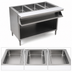 Thumbnail image #3 for Eagle Spec-Master 48-Inch Electric Sealed Well Hot Food Table, Open Front, 3 Wells, 240V/3-Phase
