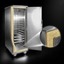 Thumbnail image #3 for Full-Height Stainless Steel Insulated Non-Heated Enclosed Transport Cabinet with 16 Removable Slides for 18 x 26 Pans