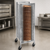 Thumbnail image #3 for Channel Manufacturing Full-Size Aluminum Pizza Pan Rack on Casters, 52-Pan Capacity, 2-Inch Spacing