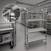 Thumbnail image #3 for Cambro Camshelving Elements XTRA High Density Top Rail 4-Tier Mobile Starter Unit with Vented Shelves, 21 x 48 x 80 Inches