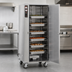 Thumbnail image #3 for FWE Half-Height Humidified Heated Holding Cabinet, Stainless Steel, Universal Tray Slides, 6 Full-Size Pan Capacity