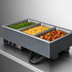 Thumbnail image #3 for Vollrath Three-Well Drop-In Electric Hot Food Well, Wet Operation, 3 Full-Size Pans, 120V