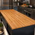 Thumbnail image #3 for Appalachian Red Oak Blended Edge Grain Island Countertop, 144