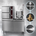 Thumbnail image #3 for Crown DCX-2-6 Two-Compartment Direct Steam Convection Steamer with 6 Gallon Kettle