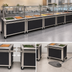 Thumbnail image #3 for DineXpress DXP6HF 6-Well Mobile Hot Food Counter, 88 Inches Long