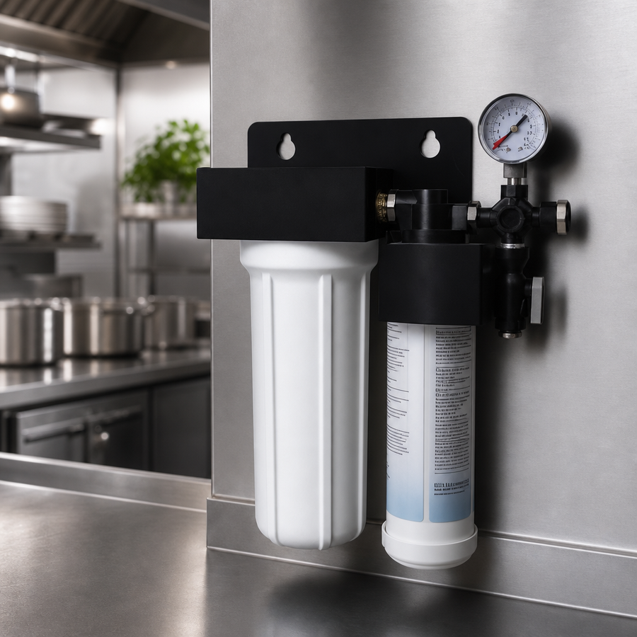 Built-In Pressure Gauge