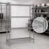Thumbnail image #3 for Advance Tabco Special Value Series Heavy Duty Chrome Plated Wire Shelf, 72 x 18 Inches