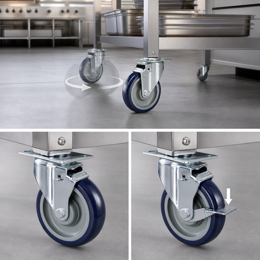 Swivel With Brake