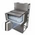 Thumbnail image #4 for BK Resources 24-Inch Wide Underbar Insulated Ice Bin with Sliding Cover, 80 lb Capacity