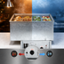 Thumbnail image #3 for Atlas Metal RM-HP-5 5-Pan Hot/Cold Drop-In Food Well