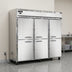Thumbnail image #2 for Continental Refrigerator 3FENSSHD Three-Section Extra-Wide Reach-in Freezer with Half Solid Doors
