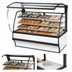 Thumbnail image #4 for True 59-1/4-Inch Dry Curved Glass Pastry Display Case with Glass Ends, White Exterior/White Interior