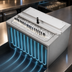 Thumbnail image #4 for John Boos 34-Inch x 20-Inch Drop-In Insulated Ice Bin with 10-Circuit Cold Plate and Sliding Lid