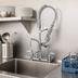 Thumbnail image #3 for T&S Brass Mini Pre-Rinse Wall-Mount Faucet with 8